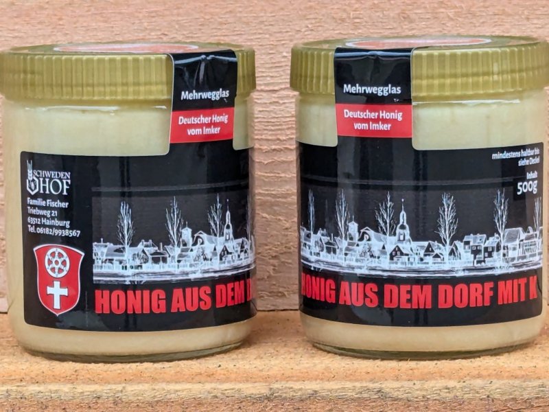 Honig aus dem Dorf mit K