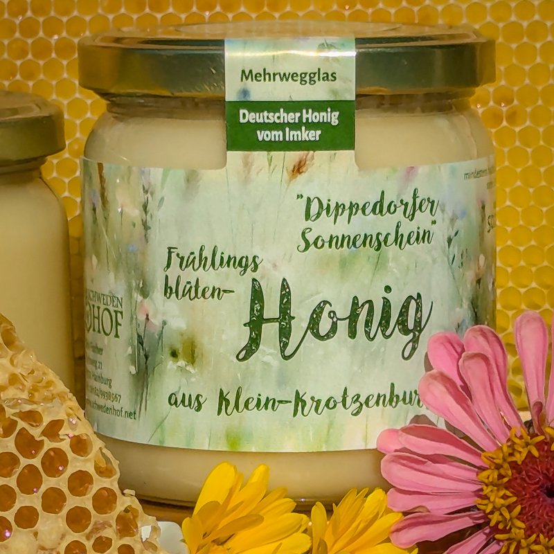 Dippedorfer Sonnenschein Fr&uuml;hlingsbl&uuml;tenhonig